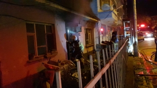 Bursa’da tek katlı evde çıkan yangın söndürüldü