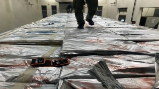 Kapıkule Sınır Kapısında bir tırda 230 kilogram esrar ele geçirildi