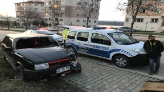 Edirne’de sokağa çıkma kısıtlamasını ihlal eden alkollü sürücüye 4 bin 519 lira ceza