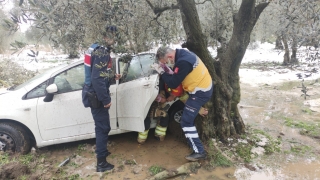 Orhangazi’de trafik kazasında 2 kişi yaralandı 