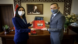 AA Bursa Bölge Müdürü Aksoy, Keles Kaymakamı Teymur’u ziyaret etti