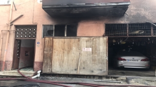 Kocaeli’de apartmanın bodrum katında çıkan yangında bir kişi dumandan etkilendi