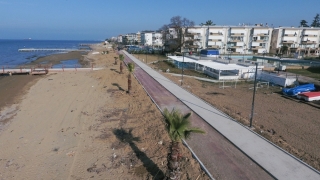 Yalova Belediyesi doğu sahil bandındaki çalışmalarına devam ediyor