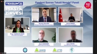 Bursa’da ”Tekstil Zirvesi TEXSUM’21” programı çevrim içi gerçekleştirildi