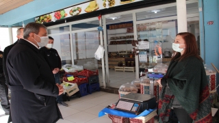 Balıkesir Valisi Şıldak salgınla mücadeleye yönelik yapılan dinamik denetim katıldı