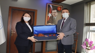 Kestel Belediye Başkanı Tanır, Pazaryeri Belediye Başkanı Tekin’i ziyaret etti