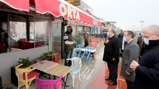 Bursa Valisi Canbolat, Mudanya’daki denetimlere katıldı