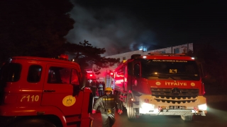 Kocaeli’de süt ürünleri imalatı yapılan fabrikada çıkan yangın söndürüldü
