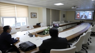 Çanakkale Valisi Aktaş, LEADER Projesi toplantısına online olarak katıldı
