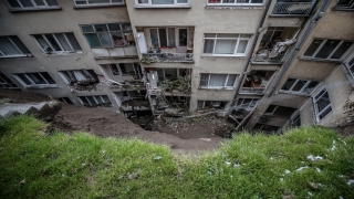 GÜNCELLEME 2 Bursa’da meydana gelen heyelan nedeniyle 7 bina boşaltıldı