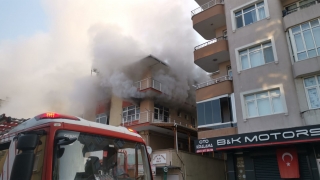Gebze’de bir evde çıkan yangın söndürüldü