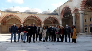 Yabancı gazeteciler medeniyetlerin kesişme noktası Edirne’ye hayran kaldı