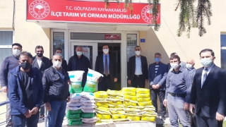 Gölpazarı Tarım ve Orman İlçe Müdürlüğü sertifikalı yonca tohumu dağıttı