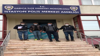 Kocaeli’de nakliye için yüklenen 26 ton demiri çaldıkları öne sürülen 3 kişi gözaltına alındı
