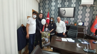Çiftlikköy İlçe Emniyet Müdürlüğünden bir çocuğa 23 Nisan sürprizi