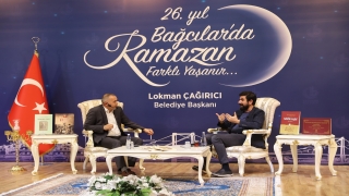 Bağcılar Belediyesinin ramazan programının konuğu şair ve yazar Serdar Tuncer oldu