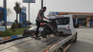 İnegöl’de kamyonetle çarpışan motosikletin sürücüsü yaralandı