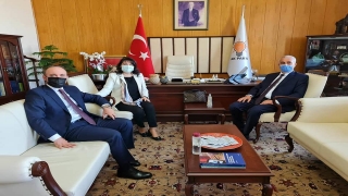 Kavakköy Belediye Başkanı Necati Kopça, Ankara’da ziyaretlerde bulundu