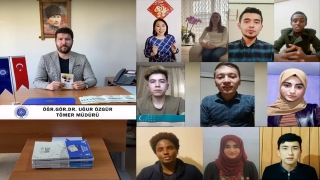 Tekirdağ’da uluslararası öğrenciler ”Anneler gününe” özel klip çekti