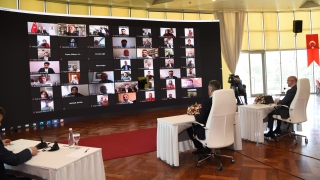AK Parti Bursa İl Başkanlığı çevrim içi bayramlaşma programı düzenledi