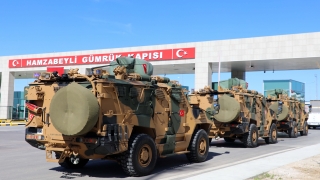 NATO Steadfast Defender 2021 Tatbikatı’na katılmak üzere yola çıkan Mehmetçik, Hamzabeyli Sınır Kapısı’ndan Bulgaristan’a geçiş yaptı