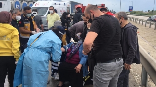 Bursa’da iki otomobilin çarpıştığı kazada 7 kişi yaralandı