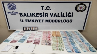 Balıkesir’de kumar operasyonunda 7 şüpheli yakalandı