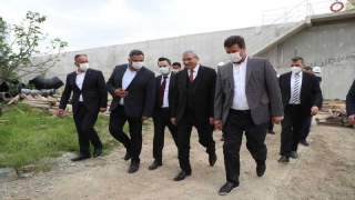 Büyükşehir Belediye Başkanı Yüce, Akyazı Atıksu Arıtma Tesisi’nde incelemelerde bulundu