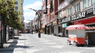 Bursa ve çevre illerde sokağa çıkma kısıtlaması nedeniyle sessizlik hakim