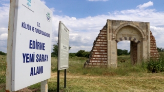 Edirne Yeni Sarayı’nın toprak altında kalan bölümleri jeoradar taramasıyla tespit edilecek