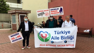 İstanbul’dan Ankara’ya yürüyen Türkiye Aile Birliği üyeleri Kocaeli’ye ulaştı