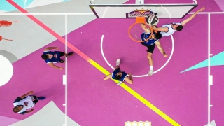 ”Red Bull Half Court 3x3” sokak basketbolu turnuvasının ilk eleme turu Bursa’da yapıldı