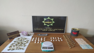 Tekirdağ’da uyuşturucu operasyonunda 4 kişi yakalandı