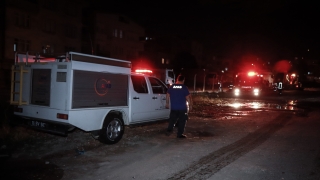 Bursa’da araziye bırakılan kimyasal maddenin alev alması sonucu çıkan yangın söndürüldü