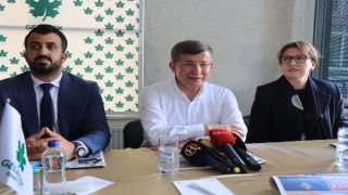 Gelecek Partisi Genel Başkanı Davutoğlu, Kırklareli’nde muhtarlar ve STK temsilcileriyle buluştu