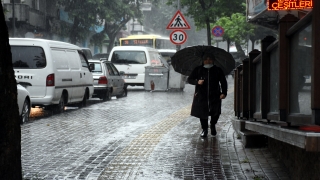 Bursa’da sağanak etkili oldu