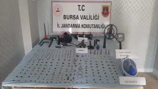 Bursa’da tarihi eser operasyonunda bir şüpheli yakalandı