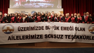 TÜ Diş Hekimliği Fakültesi’nde mezuniyet töreni düzenlendi