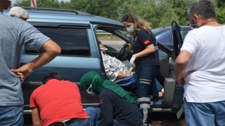 Karasu’da trafik kazaları: 2 yaralı