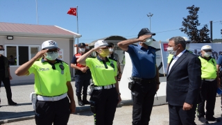 Balıkesir Valisi Hasan Şıldak, Kurban Bayramı öncesinde trafik denetimlerine katıldı:
