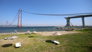 ”1915 Çanakkale Köprüsü”nün 3. tabliye montajına başlandı