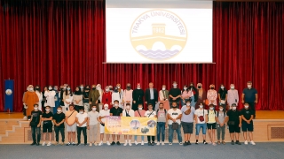 TÜGVA projesiyle Edirne’ye gelen gençler Trakya Üniversitesinin ev sahipliğindeki buluşmaya katıldı