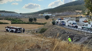 GÜNCELLEME Balıkesir’de yolcu otobüsü devrildi: 14 kişi öldü, 18 kişi yaralandı