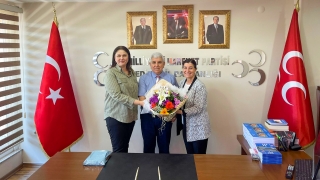 AK Parti Edirne Milletvekili Aksal ve İl Başkanı İba, MHP İl Başkanı Tercan’ı ziyaret etti
