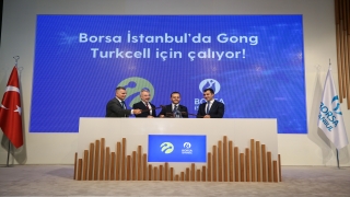 Borsa İstanbul’da gong ”Turkcell” için çaldı