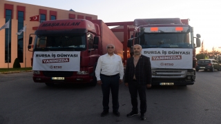 Bursa iş dünyasından Kastamonu’daki sel mağdurlarına destek