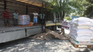Keşan’da afetzedeler için toplanan yardımlar yola çıktı