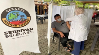 Serdivan’da aşı kampanyasına yoğun ilgi