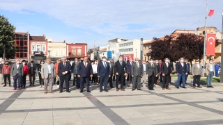 CHP’nin 98. kuruluş yıl dönümü dolayısıyla Edirne’de tören düzenlendi
