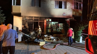 İstanbul’da bir iş yerinde çıkan yangın hasara neden oldu